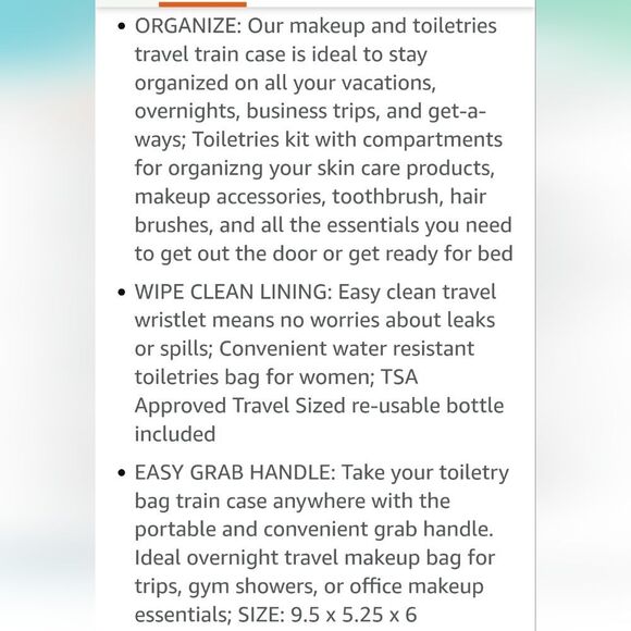 Juicy Couture Rhinestone Logo Travel Traincase - Picture 3 of 7